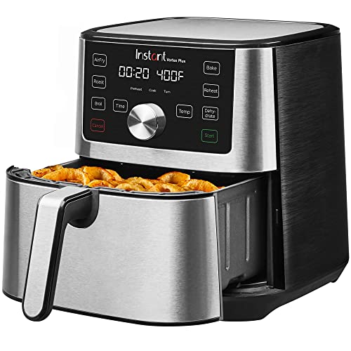 Instant Pot Vortex Plus 6QT XL Air Fryer, 6 in 1, Broils, Dehydrates, Crisps, Roasts, Reheats, Bakes for Quick Easy Meals, 100 In App Recipes, Dishwasher Safe, from the Makers of Instant Pot, Black : Home & Kitchen - image 3