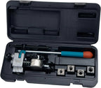 Brake Line Flaring Tool Kit / 45° Degree Single Double & Bubble Brake Tubing Flares / Use with Hydraulic Hose / Ideal for Stainless Steel Tube or Copper Pipe / Inc 4 Split Dies - image 7