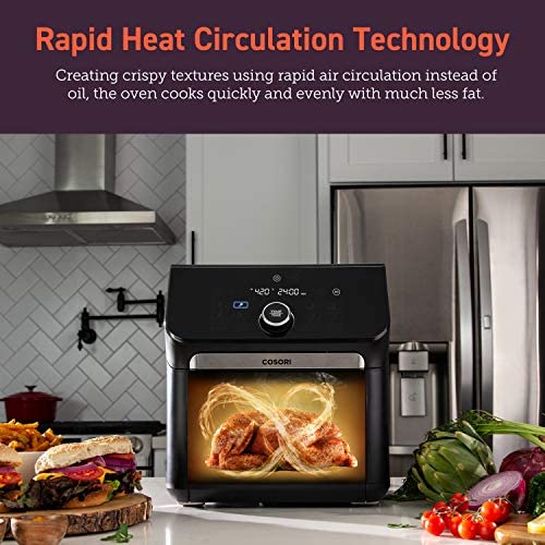 6.8-Qt. Air Fryer with Dual Heating and Smart Temperature Control - image 3