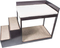 Penn-Plax Buddy Bunk Multi-Level Bed / Pet Stairs for High Beds and Couches / 3 Step System for Small Sized Dogs and Cats / Practical and Accommodating for Modern Homes (DOGF60) - image 1