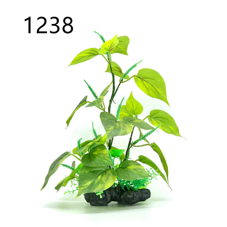 Reptile Box Simulation Plant Aquarium Ornament Artificial Terrarium Decor - image 3