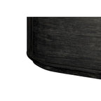 Modrest Fields Contemporary Black Acacia Chest of Drawers - image 3