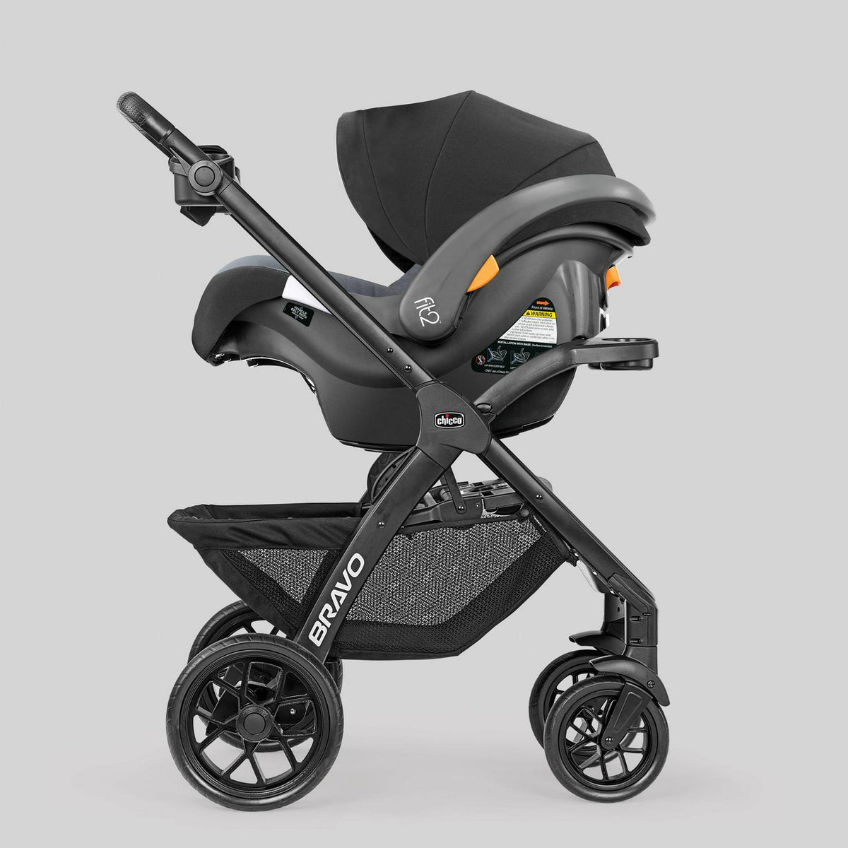 Chicco Fit2 Adapt Infant & Toddler Car Seat - Ember (Black). New - image 13