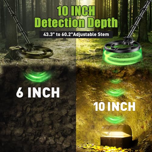PalliPartners Metal Detector for Adults .Professional Gold Detector with LCD Display - image 5