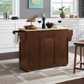 Kitchen Island Cart with Drawers Cabinets and Storage Rack on Wheels - image 2