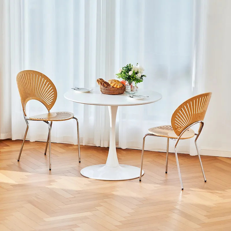 Round Tulip Dining Table in Mid-Century Modern Style - image 13