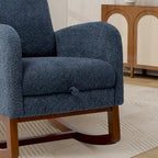 Ergonomic High Back Rocking Chair with Adjustable Footrest - image 23