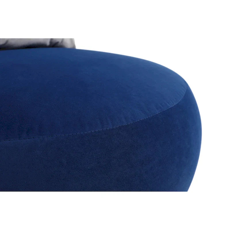 Round Barrel Chair with Fabric and Swivel Design - image 32