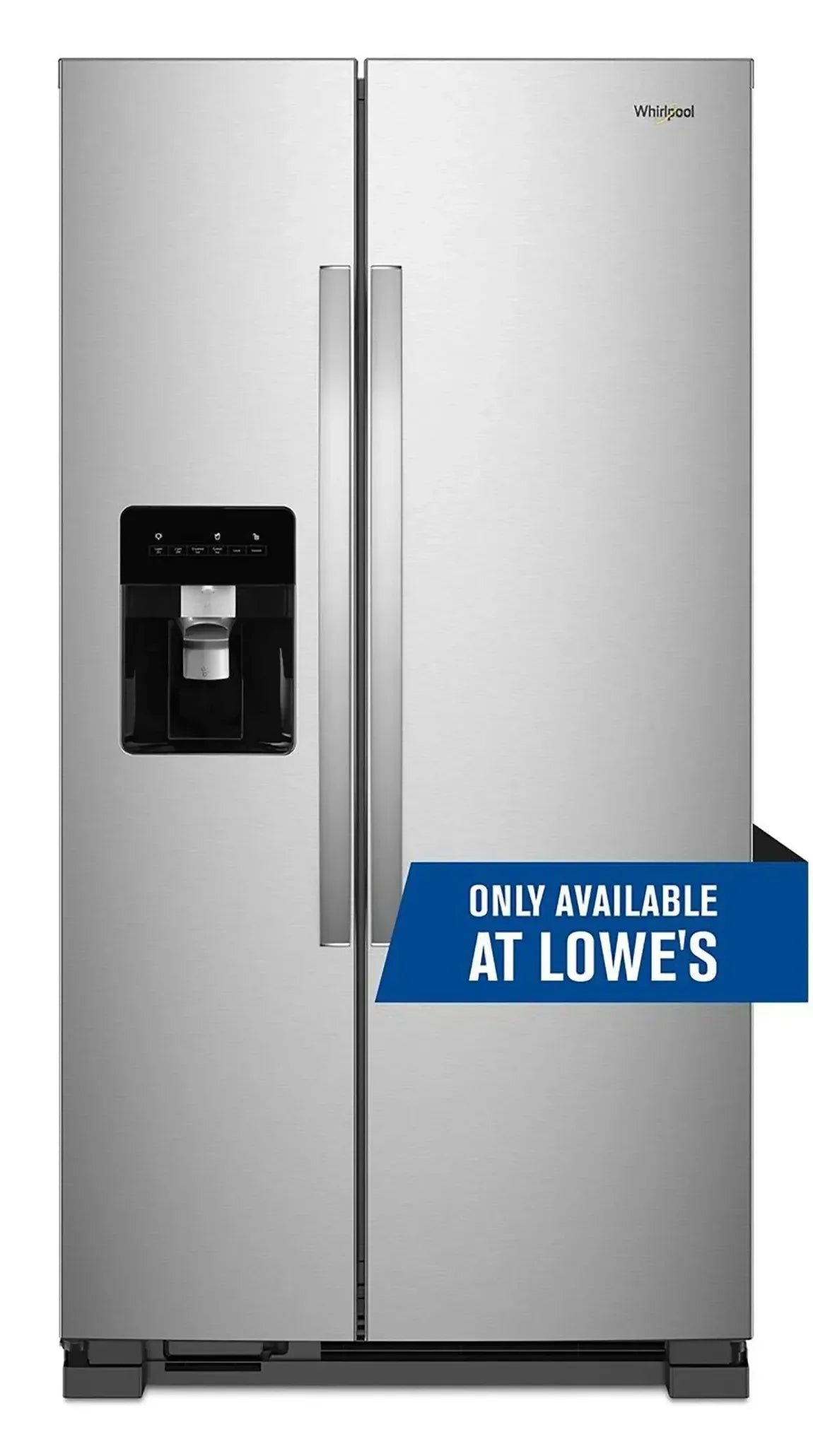 36-inch wide side-by-side refrigerator C 24 cubic feet stainless steel - image 1