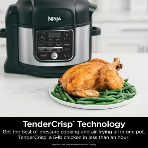 Ninja® Foodi® 10 in 1 6.5 Quart Pro Pressure Cooker Air Fryer Multicooker, Stainless, OS300: Home & Kitchen - image 3