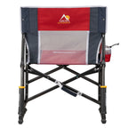 GCI Outdoor Freestyle Rocker XL Oversized Foldable Rocking Camp Chair, Pewter - image 13
