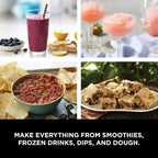 Ninja Blender, Mega Kitchen System, 1500W, 4 Functions for Smoothies, Processing, Dough, Drinks & More, with 72 Blender Pitcher, 64 Processor Bowl, 2 Nutri Cups + Lids, Black, BL770 - image 26