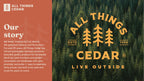 All Things Cedar GA87 Garden Arbor - 60 L x 25W x 86H - image 2