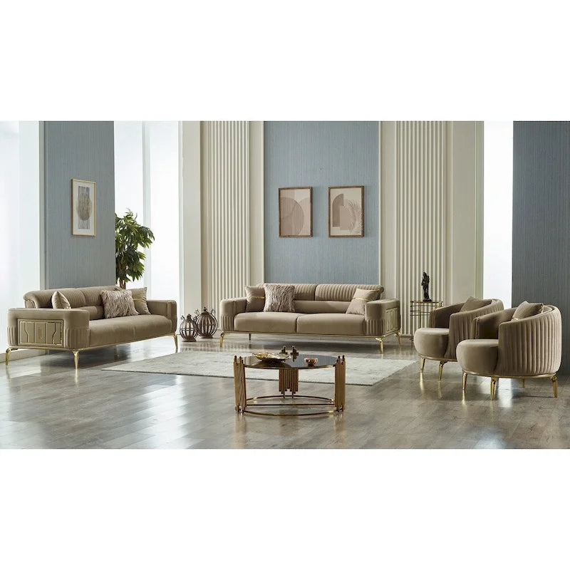 Arianna 4-Piece Living Room Set: Two Sofas and Two Chairs - image 2