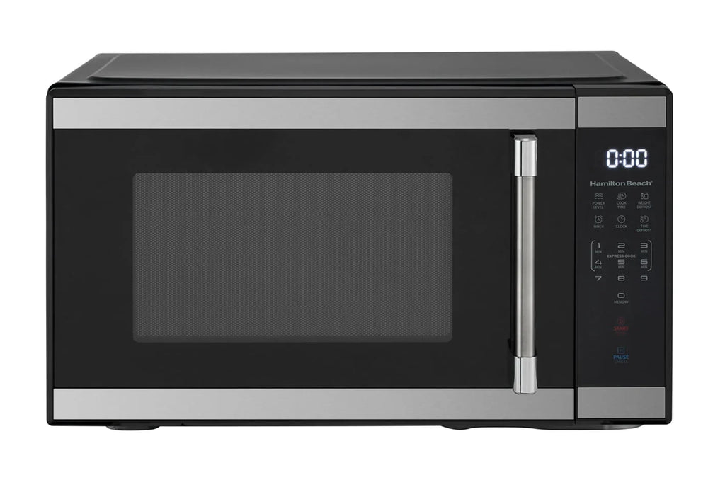 Hamilton Beach 1.1 cu ft Countertop Microwave Oven in Stainless Steel - image 1