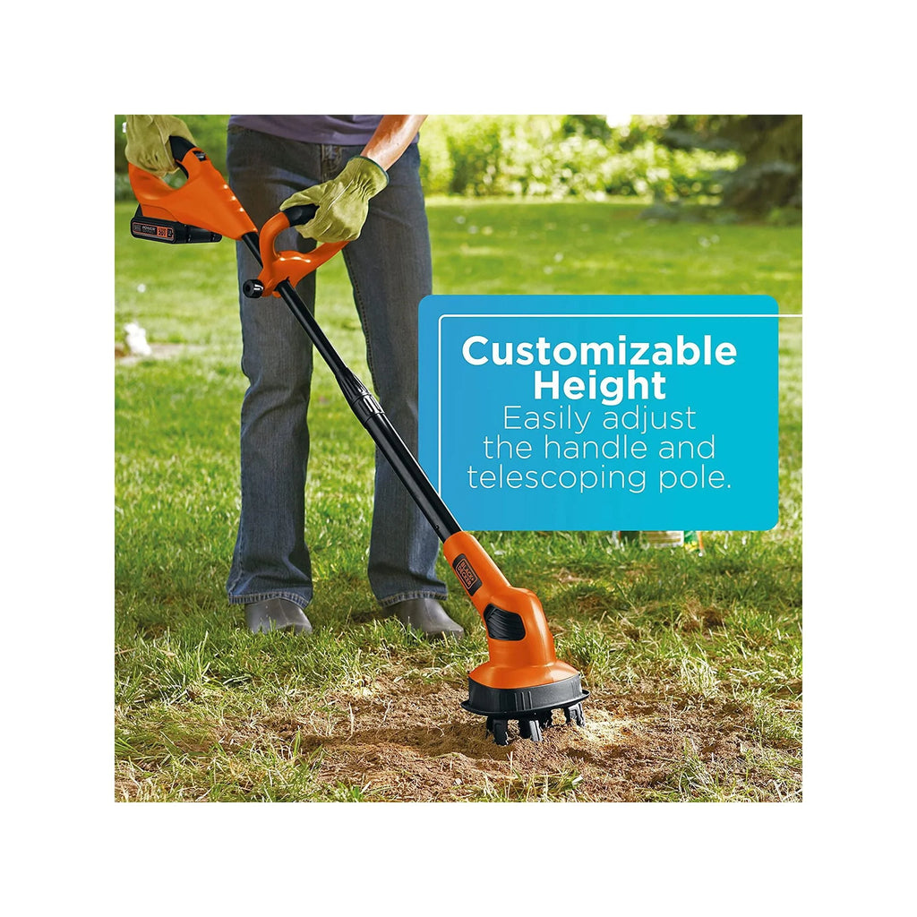 Black+Decker Lgc120 - 20V Max Lithium Garden Cultivator - image 9
