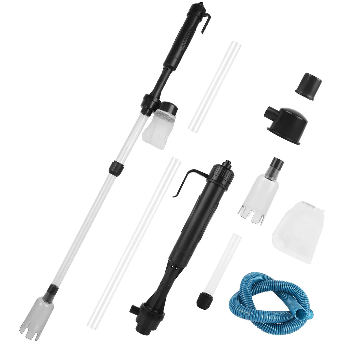 Battery Operated Aquarium Vacuum Gravel Cleaner Portable Fish Tank Cleaner Siphon Pump - image 3