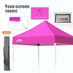 EAGLE PEAK 5x5 Pop up Canopy Tent Instant Outdoor Canopy Easy Set - up Straight Leg Folding Shelter（blue） - image 77