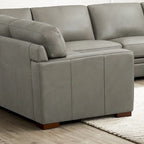 Hydeline Dillon Right-Facing Sectional Sofa with Chaise in Top Grain Leather - image 17
