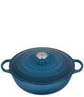 Le Creuset Signature Cast Iron 7.5 qt. Deep Teal Chef's Oven - image 1