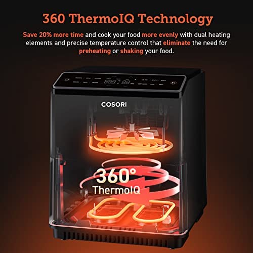 COSORI Air Fryer 6.8Qt, Dual Blaze with 360 ThermoIQ Tech - image 12