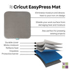9x9 with Infusible Ink Sheets & Pens, Coasters and 20x16 Heat Mat Bundle - Beginner DIY Project Kit for Home Decor Projects and Custom Apparel, Iron Pressing - image 7