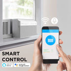 U-Shaped Inverter Window Air Conditioner 12,000BTU with Open Window Flexibility, Robust Installation,Extreme Quiet, 35% Energy Saving, Smart Control, Alexa, Remote, Bracket Included. - image 4