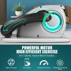 Under Desk Elliptical, Electric Ellipse Leg Exerciser While Sitting for Seniors Adults, Quiet Portable Motorized Seated Foot Pedal Exerciser with Remote Control for Home Office Use - image 17