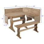 Simple Living Knox Nook 3-piece Dining Set - image 19