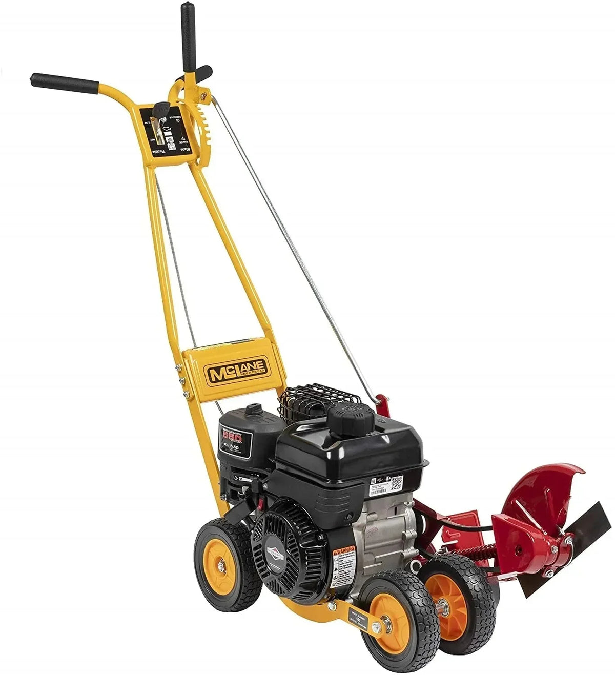 101-5.5GT-7Gas Powered Lawn Edger, 5.50 Gross Torque/3.5 HP B&S Engine 7  Wheels - image 1