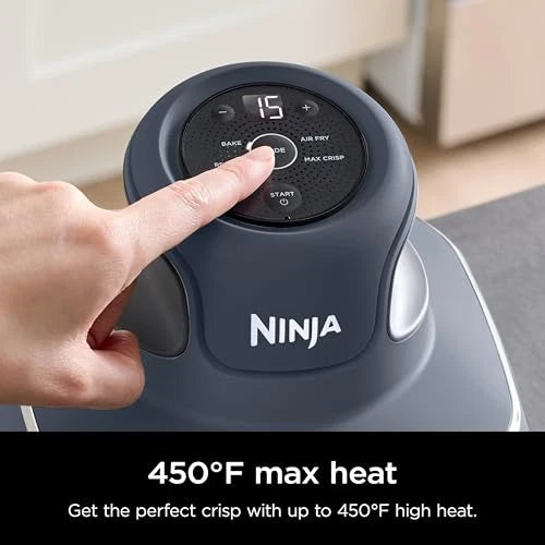 4 in 1 Portable Glass Air Fryer Cooking System, 4QT & 6 Cup Glass Containers with Storage Lids, Easy Meals, Microwave, Freezer & Dishwasher Safe, Air Fry, Bake & More, Cyberspace, FN101GY - image 11