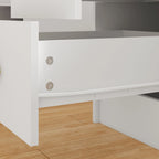 Makeup Vanity w/Tri-Fold Mirror Certified Lighting Glass Top Dresser - image 16