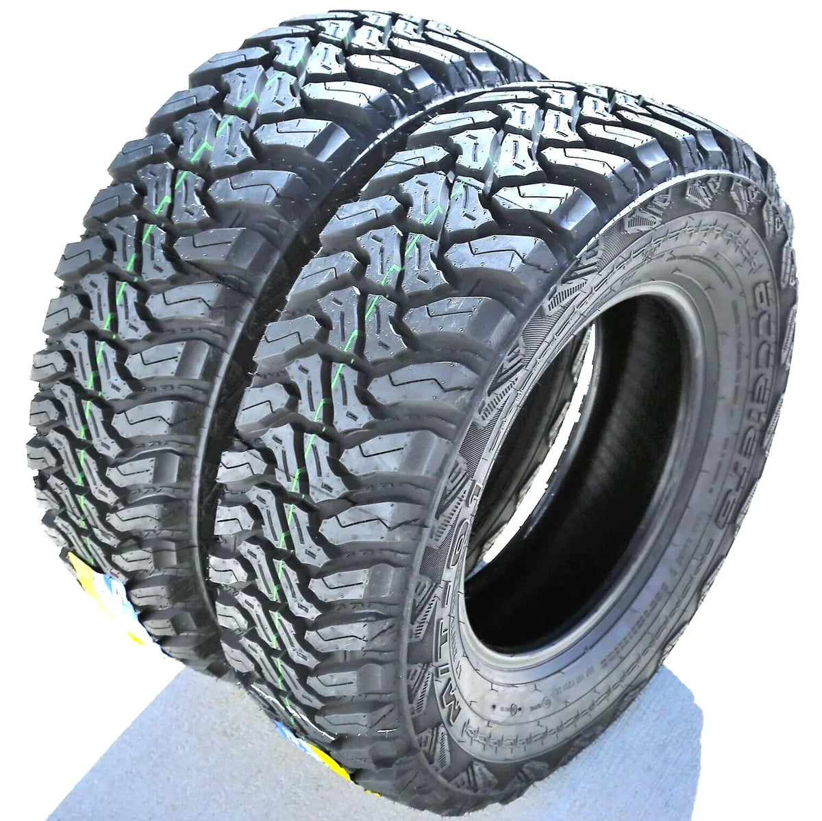 Pair of 2 (TWO) Accelera M/T-01 LT 235/75R15 Load C 6 Ply MT Mud Tires - image 1