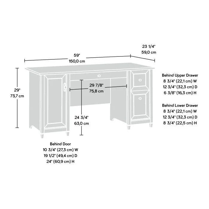 Edgewater Office Desk - Modern Computer Table - image 20