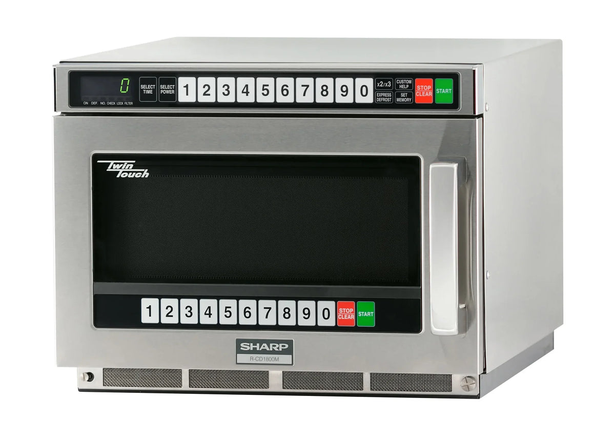 1800w TwinTouch? Commercial Microwave w/ Touch Pad - 208-230v - image 2