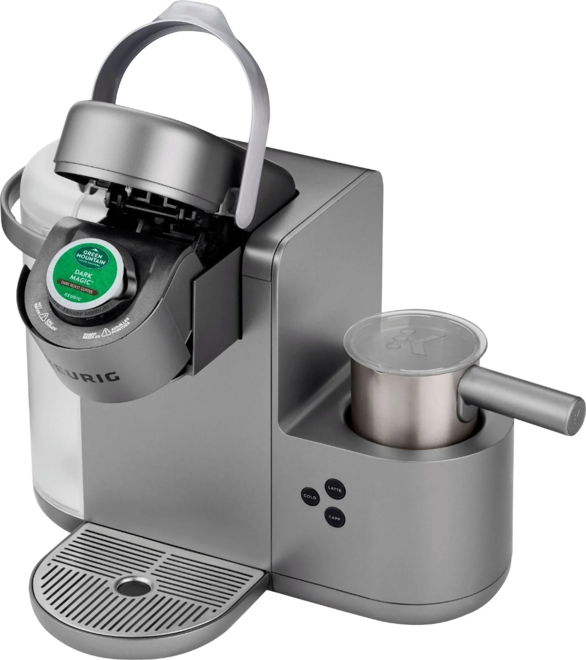 Keurig K-Cafe Special Edition Single Serve K-Cup Pod Coffee Maker with Milk Frother - Nickel 5000200558 - image 5