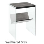SoHo Glass End Table with Shelf by Convenience Concepts - image 32