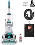 Hoover SmartWash+ Automatic Carpet Cleaner for Carpets and Upholstery, Deep Cleaning Carpet Shampoo, Carpet Deodorizer and Pet Stain Remover FH52000, Turquoise - image 1