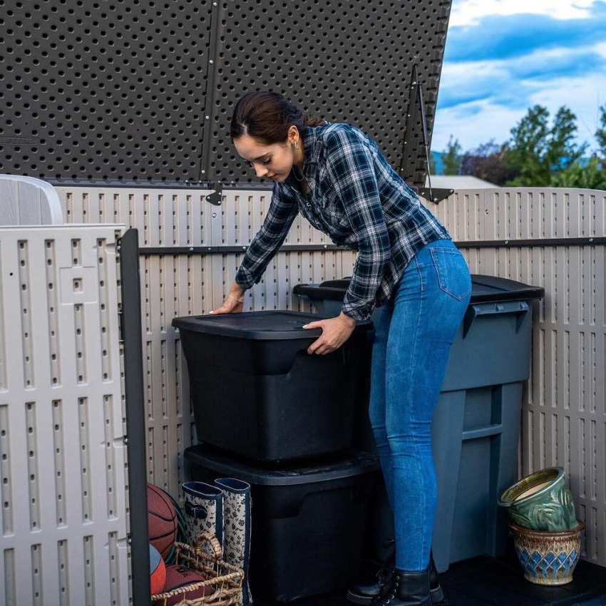 Lifetime Horizontal Storage Shed (75 cubic feet) - image 8