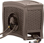 Suncast Aquawinder 125?? Wicker Garden Hose Reel ?C Lightweight Portable Hands ?C Free Water Powered Retractable Hose Reel ?C Java - image 2