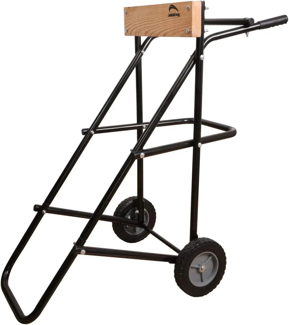 LEADALLWAY Boat Motor Stand, Heavy Duty Pro Outboard Engine Carrier Cart Dolly - image 1