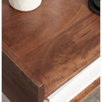 Kate and Laurel Quilby Wooden Side Table - 18 x 14 x 27 Inches - image 6