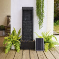 Teamson Home 37.99" Athena Outdoor Solar Powered Water Fountain - image 1