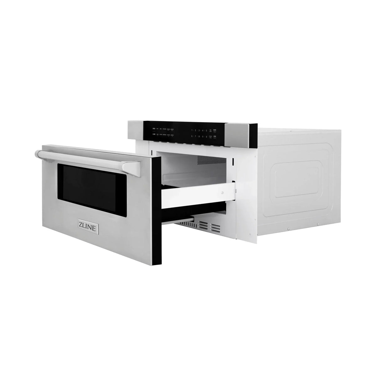 ZLINE 30" 1.2 cu. ft. Built-In Microwave Drawer in Stainless Steel - image 4