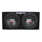 MTX 12" 1200W Dual Loaded Car Subwoofer Audio, Sub Box, Amplifier & Amp Kit - image 2