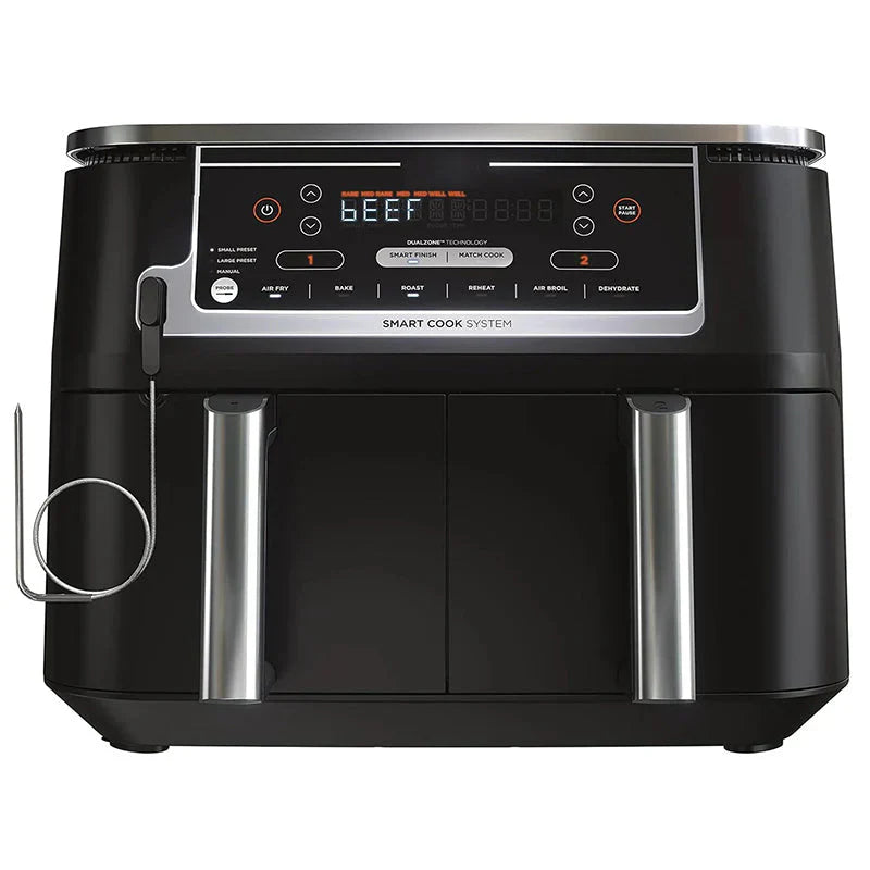 DZ401 Foodi 10 Quart 6-in-1 DualZone XL 2-Basket Air Fryer with 2 Independent Frying Baskets - image 3