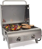 Cuisinart Chef's Style Tabletop Portable Propane Grill 20000 BTU 2-Burner Outdoor Gas Grill - image 8
