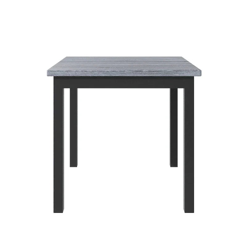 5 Piece Counter Height Dining Set, Wood Dining Table Set with Rectangle Table and 4 Upholstered High Back Chairs - image 11