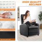 Versatile Recliner Chair with 8 Massage Settings and Lumbar Support for Ultimate Relaxation and Home Theater Experience - image 9