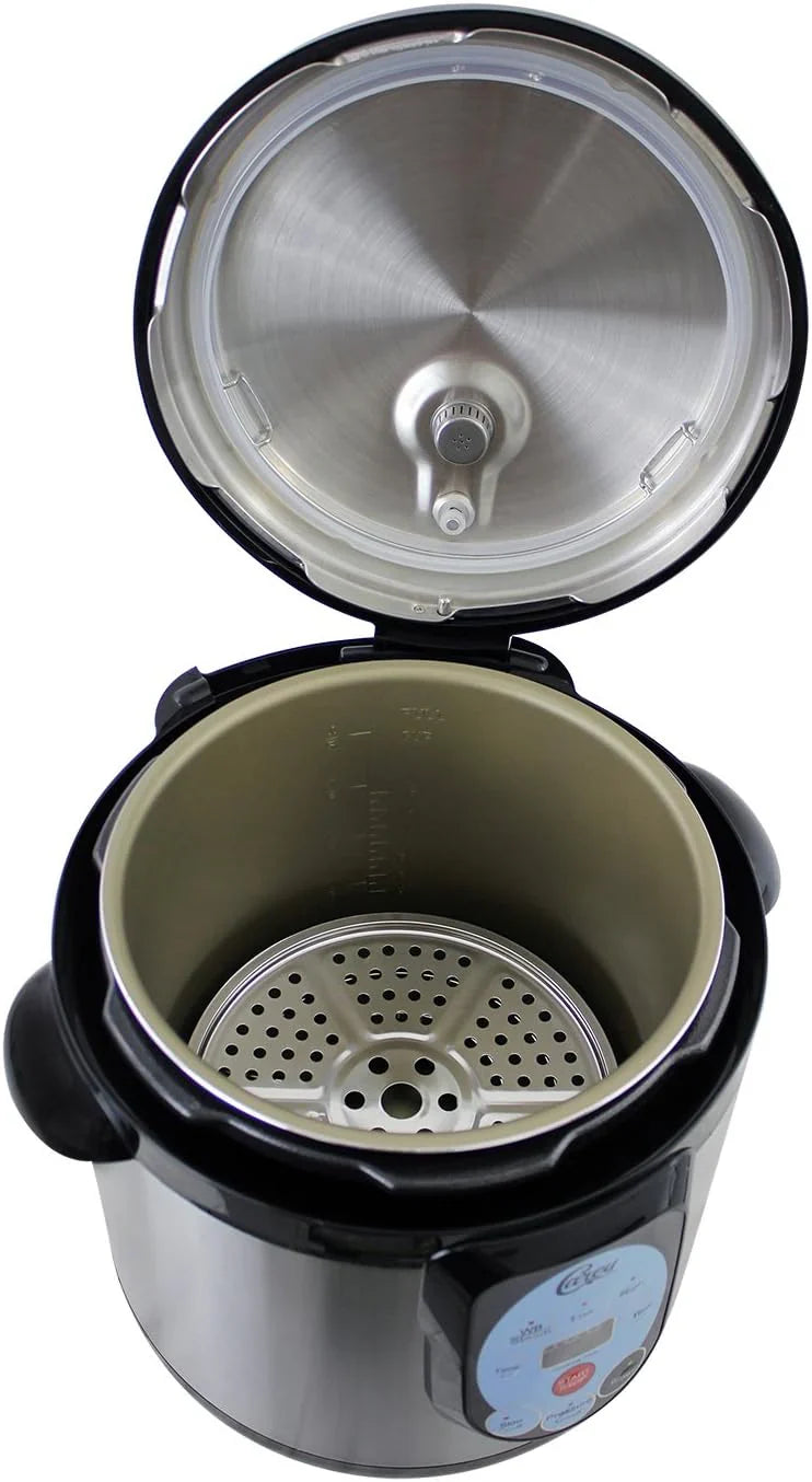 CAREY DPC-9SS Smart Electric Pressure Cooker and Canner, Stainless Steel, 9.5 Qt - image 9